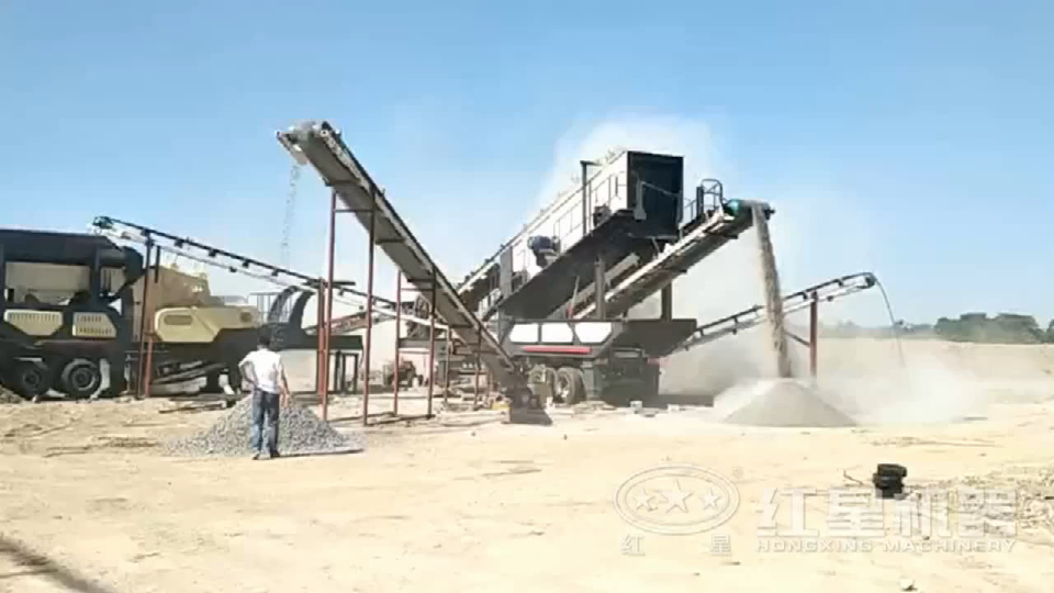 福建移动式破碎制砂生产线