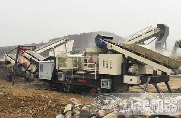 履带式移动圆锥破碎站 履带式移动圆锥破碎站